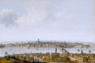 „London Southwarktól”, 1630 alkotó: Unbekannt