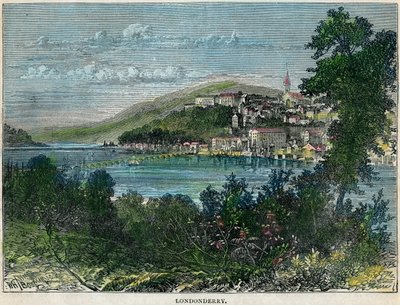 Londonderry, Ulster, Írország, 1880 alkotó: Unbekannt