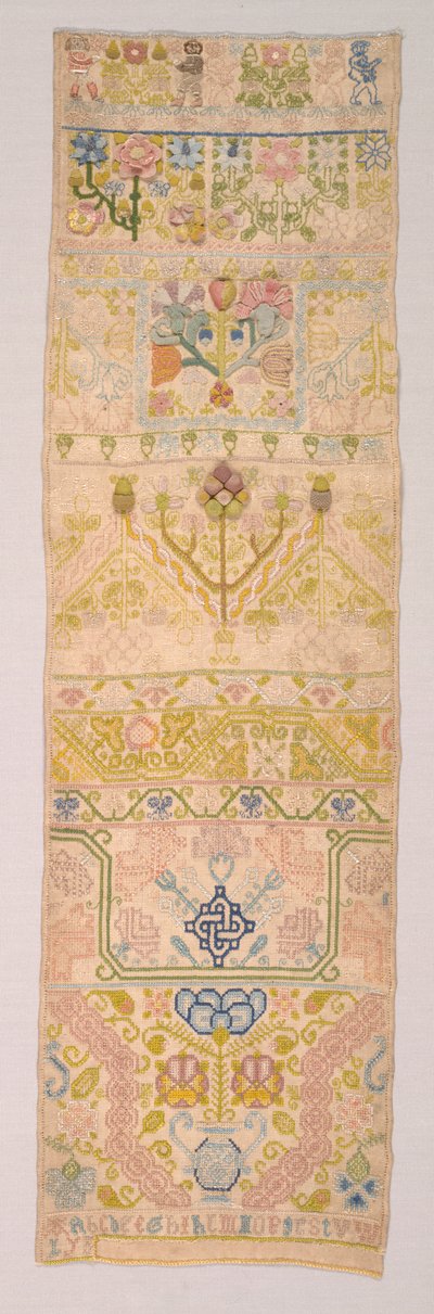 Hosszú Sampler, 1600-as évek. alkotó: Unbekannt