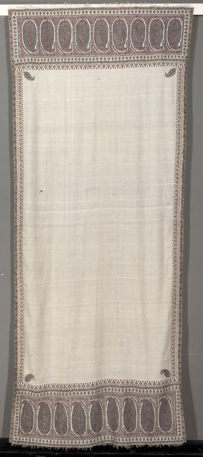 Hosszú kendő, c. 1815. alkotó: Unbekannt