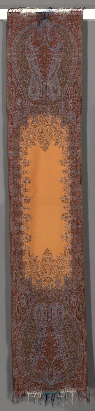 Long Stole Botehs-szel és Orange Centerrel, 1850-1855. alkotó: Unbekannt