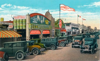 Északra nézve a Main Streeten, 1939 alkotó: Unbekannt