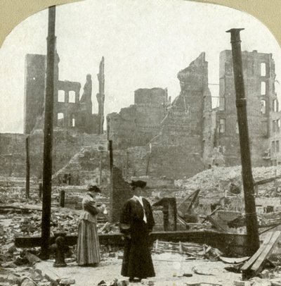 Északkeletre nézve az Ellis és Powell Sts sarokból, 1906. alkotó: Unbekannt