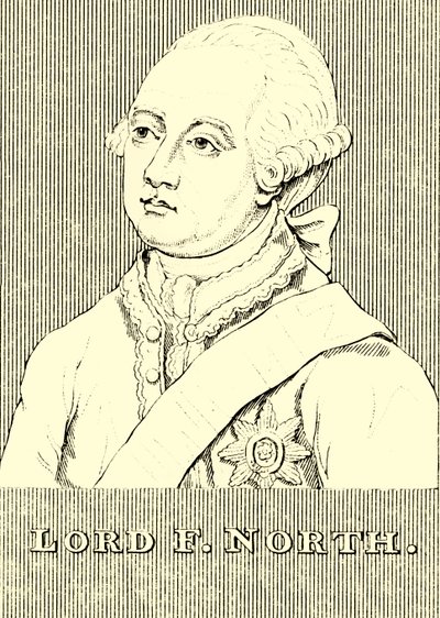 Lord F. North, 1732-1792, 1830. alkotó: Unbekannt