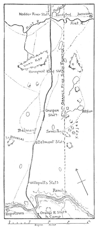 Lord Methuens vonal a Modder folyóhoz, 1902 alkotó: Unbekannt