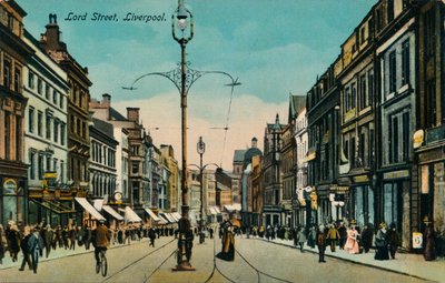 Lord Street, Liverpool, 1910 alkotó: Unbekannt