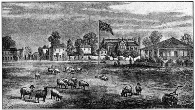 Lords krikettpálya, London, 1836, 1912 alkotó: Unbekannt