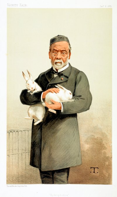 Louis Pasteur francia kémikus és a modern bakteriológia megalapítója, 1887 alkotó: Unbekannt