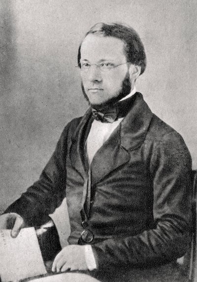 Louis Pasteur francia kémikus és mikrobiológus, 1852 alkotó: Unbekannt
