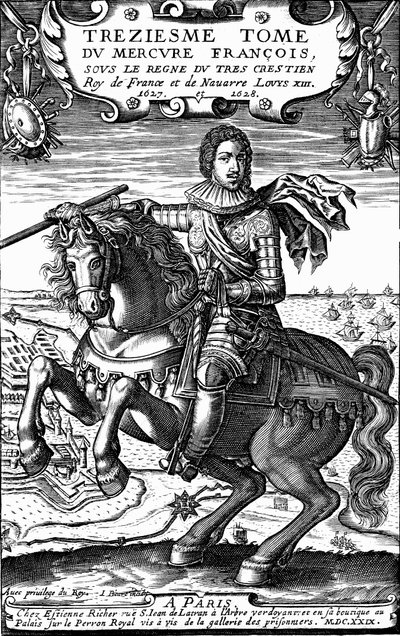 XIII. Lajos francia, 1629 alkotó: Unbekannt