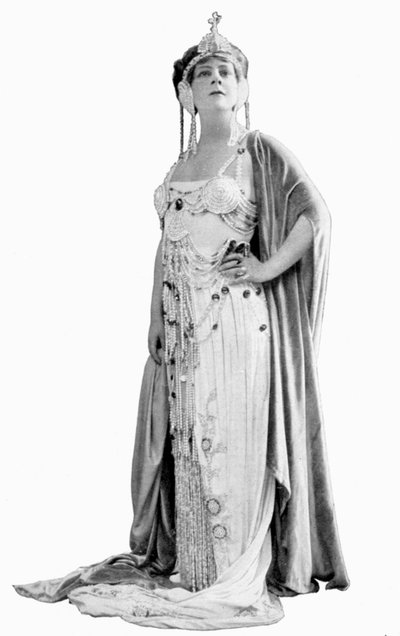Louise Edvina 1880-1940, kanadai szoprán, c1911 alkotó: Unbekannt