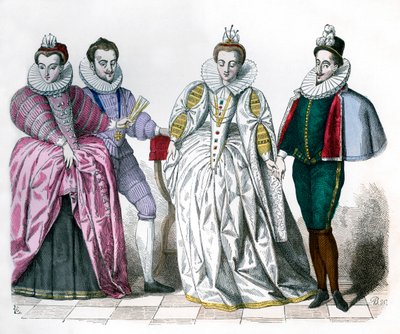 Lotaringiai Louise, Guise hercege, Marguerite de Vaudemont és Anne de Joyeuse, 1581 1882-1884 alkotó: Unbekannt