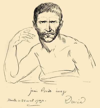 Lucius Junius Brutus, 1790, 1903 alkotó: Unbekannt