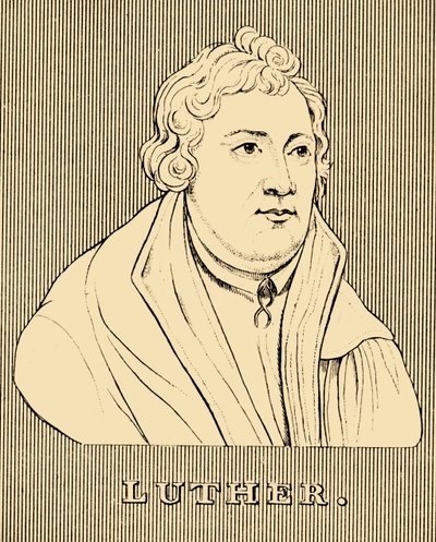 Luther, 1483-1546, 1830. alkotó: Unbekannt