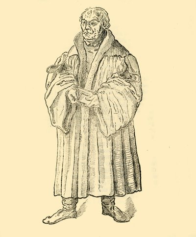 Luther-prédikáció, c1500-1520, 1890. alkotó: Unbekannt