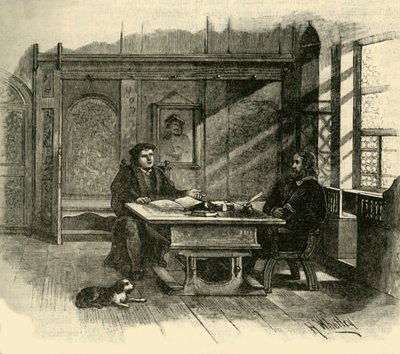 Luther és Melanchthon, 1500-1520, 1890. alkotó: Unbekannt