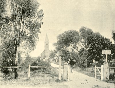 Evangélikus templom, Tanunda, 1901. alkotó: Unbekannt