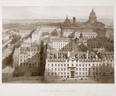 Louis-le-Grand Lycee, Párizs, 1867 alkotó: Unbekannt