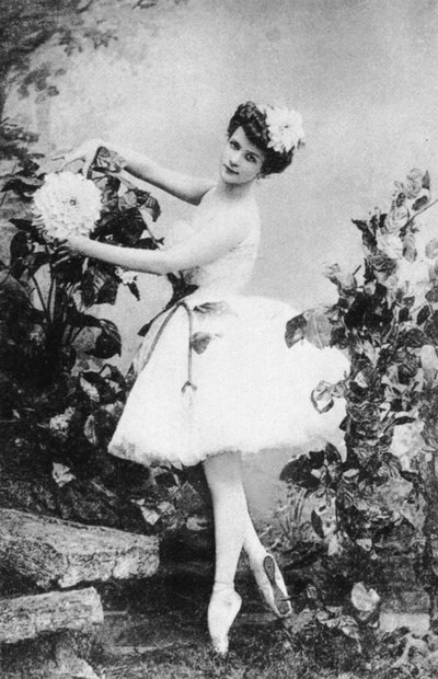 Lyubov Egorova, orosz balerina, 1905 alkotó: Unbekannt