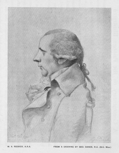 M.A. Rooker, A.R.A., 1793, c1900. alkotó: Unbekannt