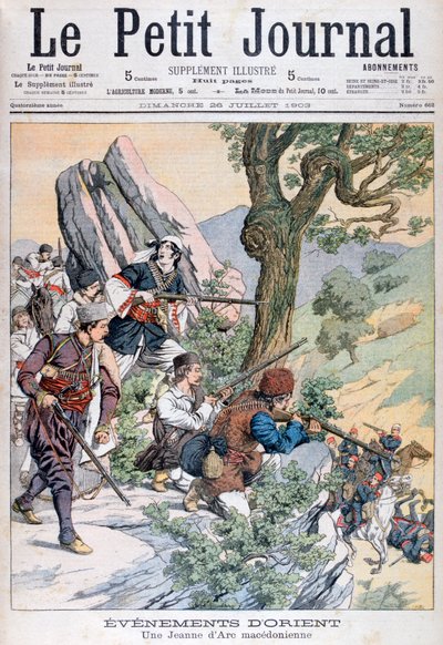 Macedónia lázadása, 1903 alkotó: Unbekannt