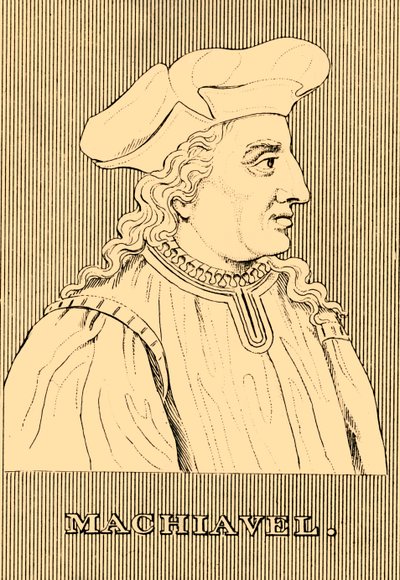 Machiavelli, 1469-1527, 1830. alkotó: Unbekannt