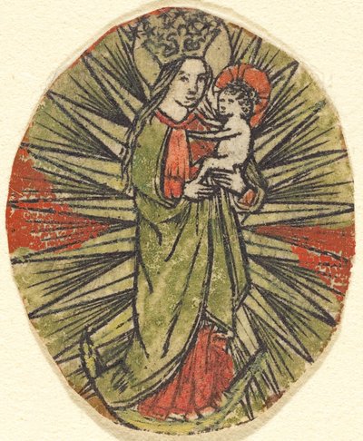 Madonna és gyermeke, c. 14501470. alkotó: Unbekannt
