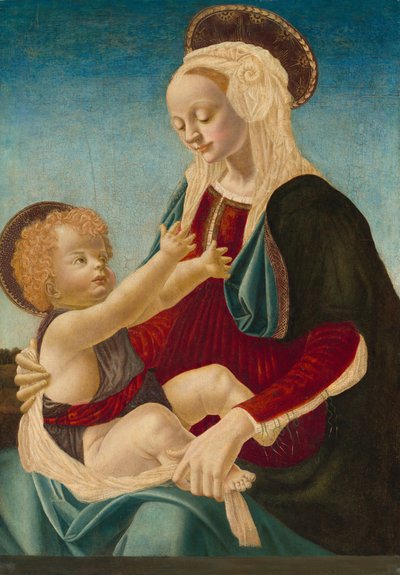 Madonna és gyermeke, c. 14701480. alkotó: Unbekannt