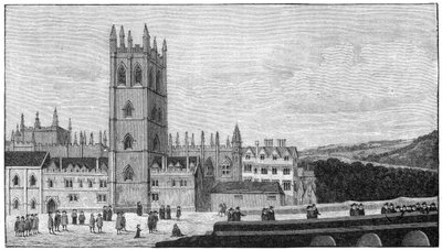 Magdalen College, Oxford, 17. század, 1894 alkotó: Unbekannt