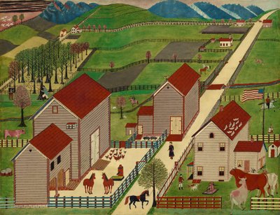 Mahantango Valley Farm, 19. század vége. alkotó: Unbekannt