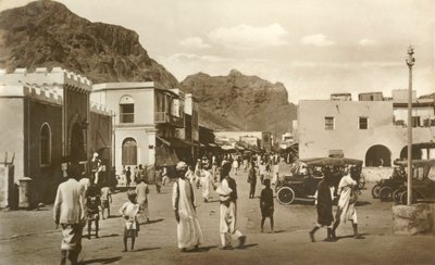 Main Street, Crater, Aden, c1918-c1939. alkotó: Unbekannt