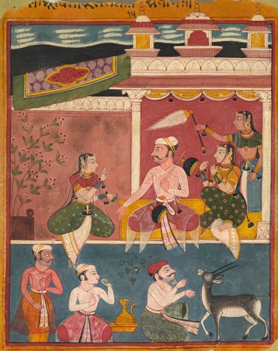 Malkas Raga, Ragamalából, c. 10. alkotó: Unbekannt