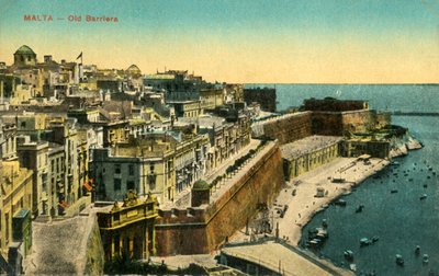 Málta – Régi sorompó, c1918-c1939. alkotó: Unbekannt