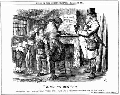 Mammons Rents, 1883 alkotó: Unbekannt