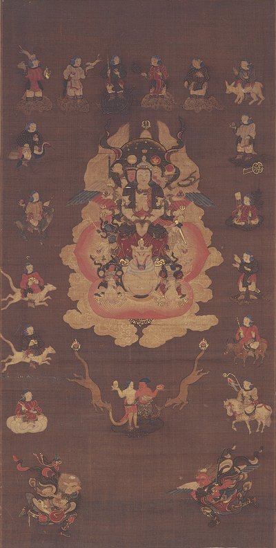 Dakini-Ten mandala alkotó: Unbekannt
