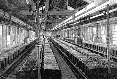 Elektromos akkumulátorok gyártása, USA, 1887 alkotó: Unbekannt