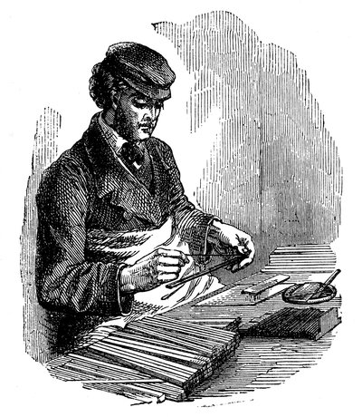 Ceruzagyártás, 1872 alkotó: Unbekannt