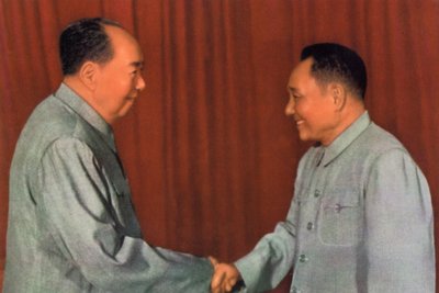 Mao Zedong and Deng Xiaoping, Chinese Communist leaders, c1960s alkotó: Unbekannt