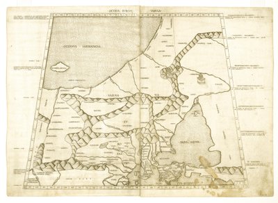 Moszkva térképe, Ptolemaiosz Octava Europe Tabula alkotó: Unbekannt