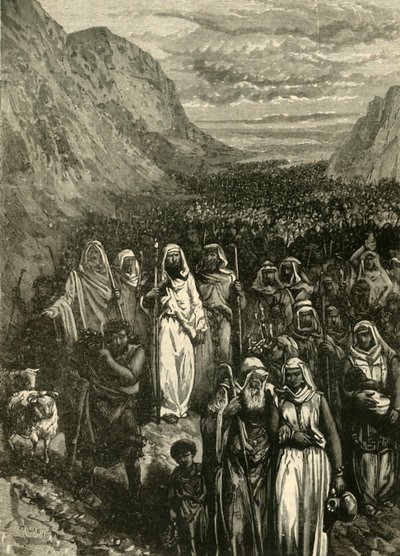 Izraeliták márciusa, 1890. alkotó: Unbekannt