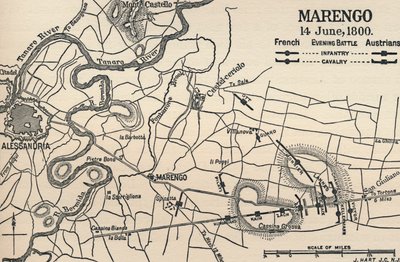 Marengo – 1800. június 14., esti csata, 1896 alkotó: Unbekannt