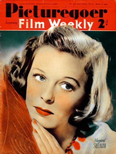 Margaret Sullavan 1909-1960 amerikai színésznő, 1940 alkotó: Unbekannt