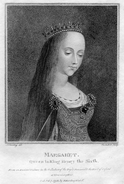 Anjou Margit, VI. Henrik királynője, 1792 alkotó: Unbekannt