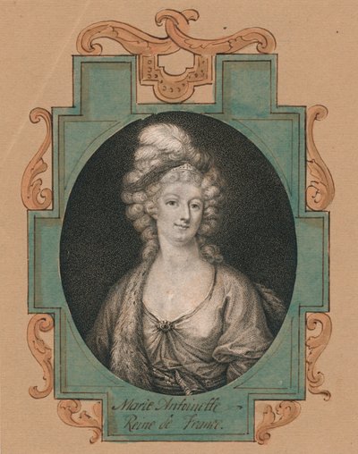 Marie Antoinette, Franciaország királynője, XIX. alkotó: Unbekannt