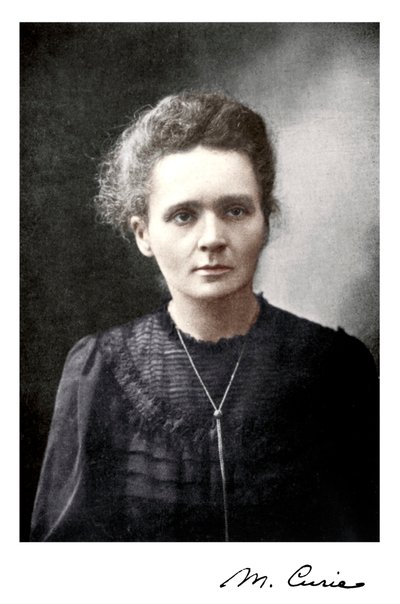 Marie Curie lengyel származású francia fizikus, 1917 alkotó: Unbekannt