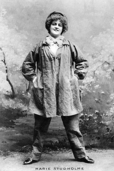 Marie Studholme 1875-1930, angol színésznő, 1900-as évek alkotó: Unbekannt
