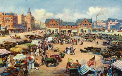 Piac tér, Johannesburg, 1901. alkotó: Unbekannt