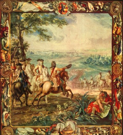„Marlborough az oudenarde-i csatában, 1708”, 1944. alkotó: Unbekannt