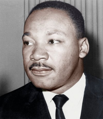 Martin Luther King Jr, amerikai fekete polgárjogi aktivista, 1968 alkotó: Unbekannt