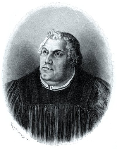 Luther Márton, protestáns egyházi reformátor, 1903 alkotó: Unbekannt